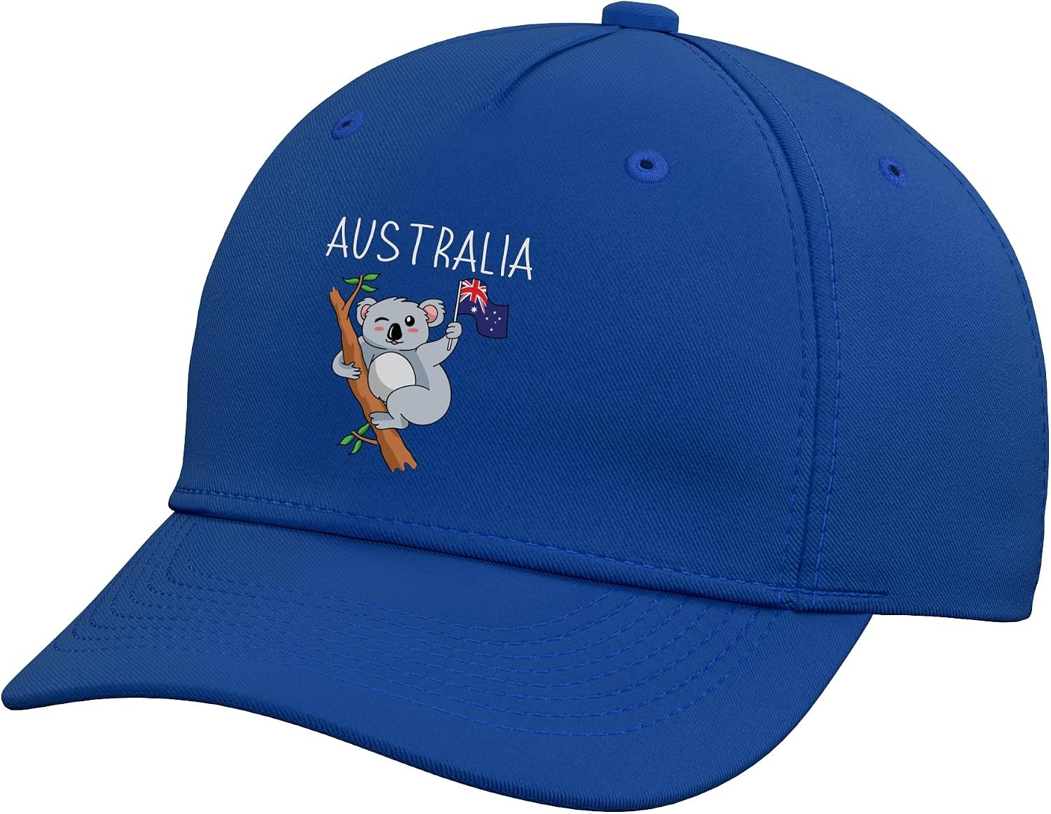 Street Fashion Australia - หมวกเบสบอลปรับได้ลายโคอาล่าออสเตรเลีย ของที่ระลึกสำหรับนักท่องเที่ยว แฟชั่นสตรีท สไตล์สปอร์ตกลางแจ้ง