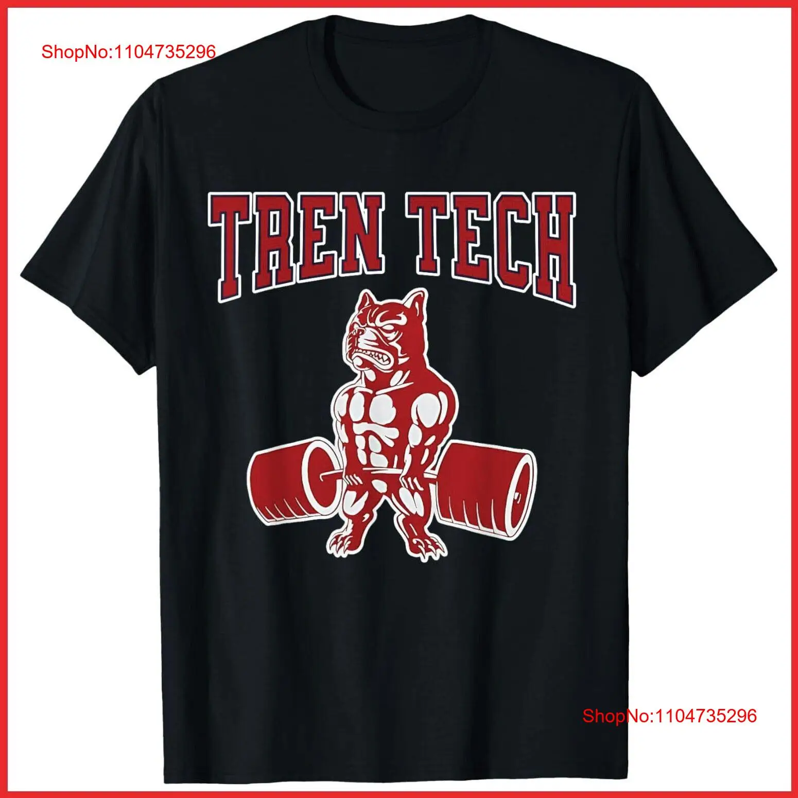 Street Fashion Mood - Tren Tech Gym เพาะกายผ้าฝ้ายสีดํา T เสื้อ