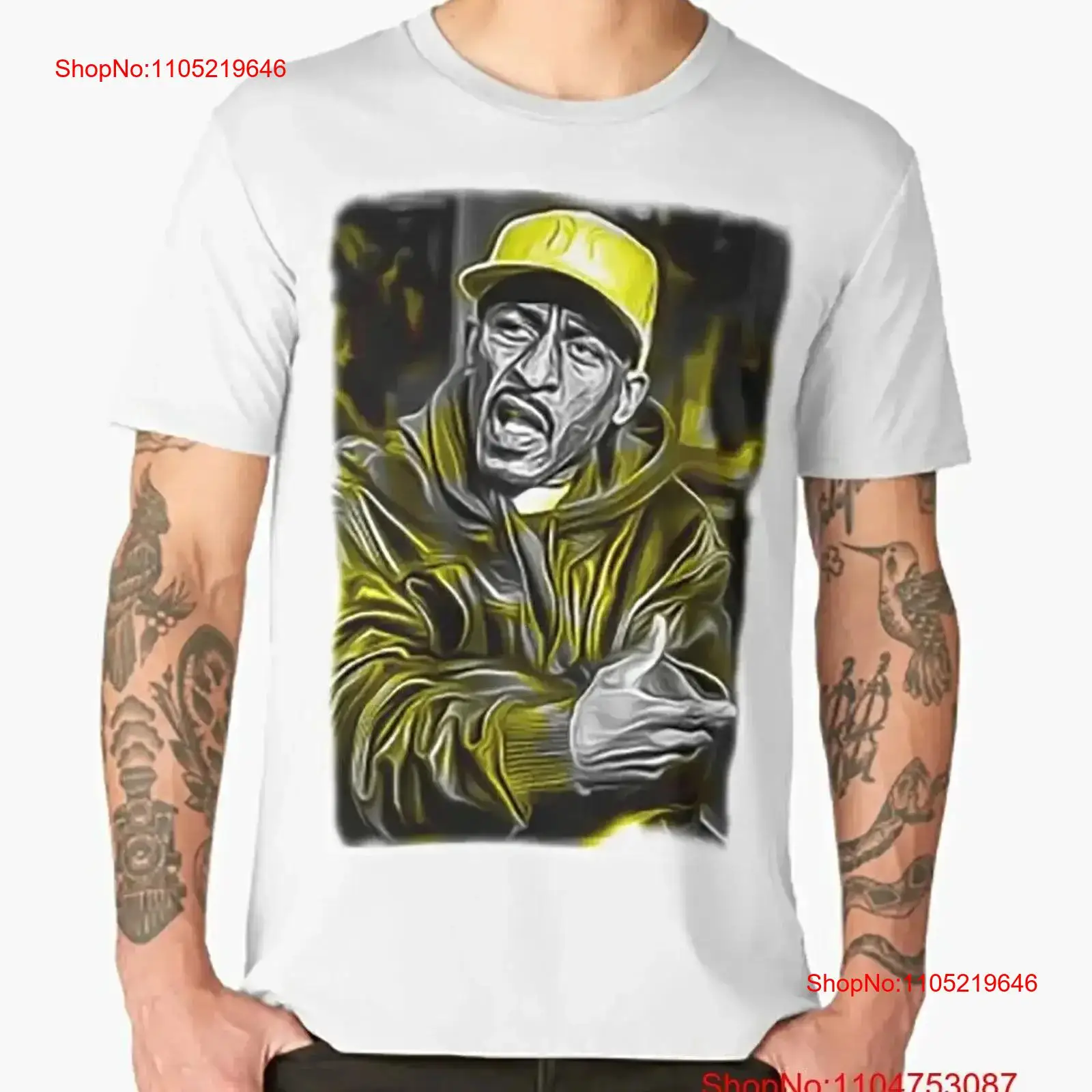 Street Fashion Mood - เสื้อยืดราคิม แร็ปเปอร์ คลาสสิก แร็ป ฮิปฮอป วินเทจ