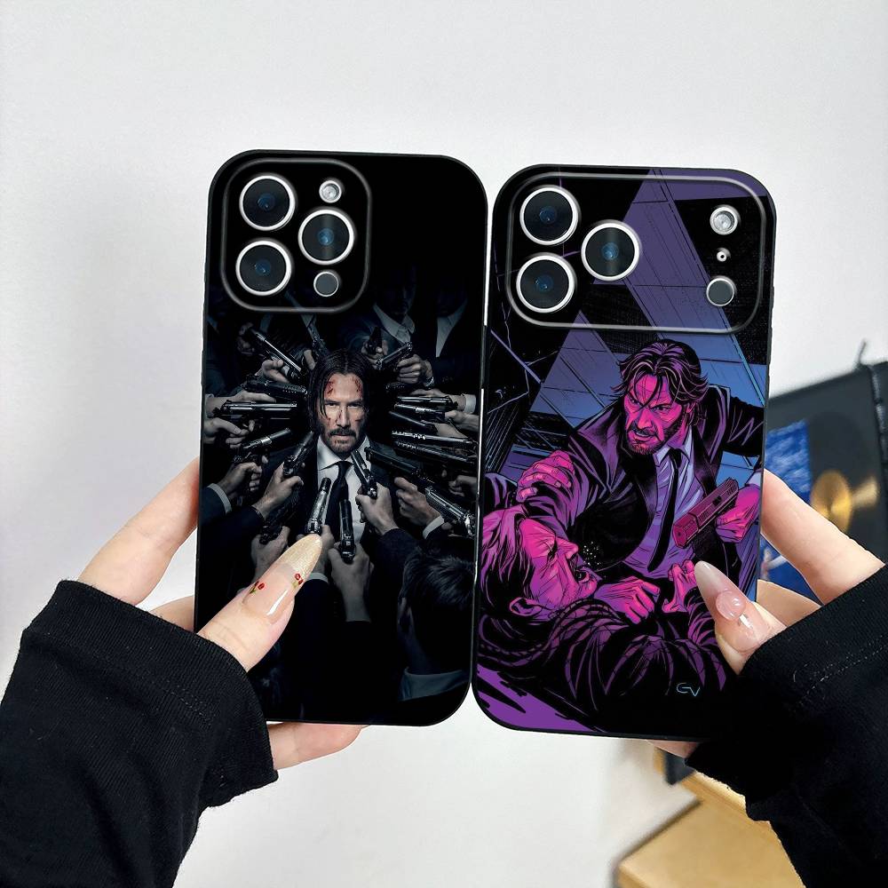 Street Fashion Official - เคสโทรศัพท์ลายตัวละครภาพยนตร์ J-John W-Wick สำหรับ iPhone 17,