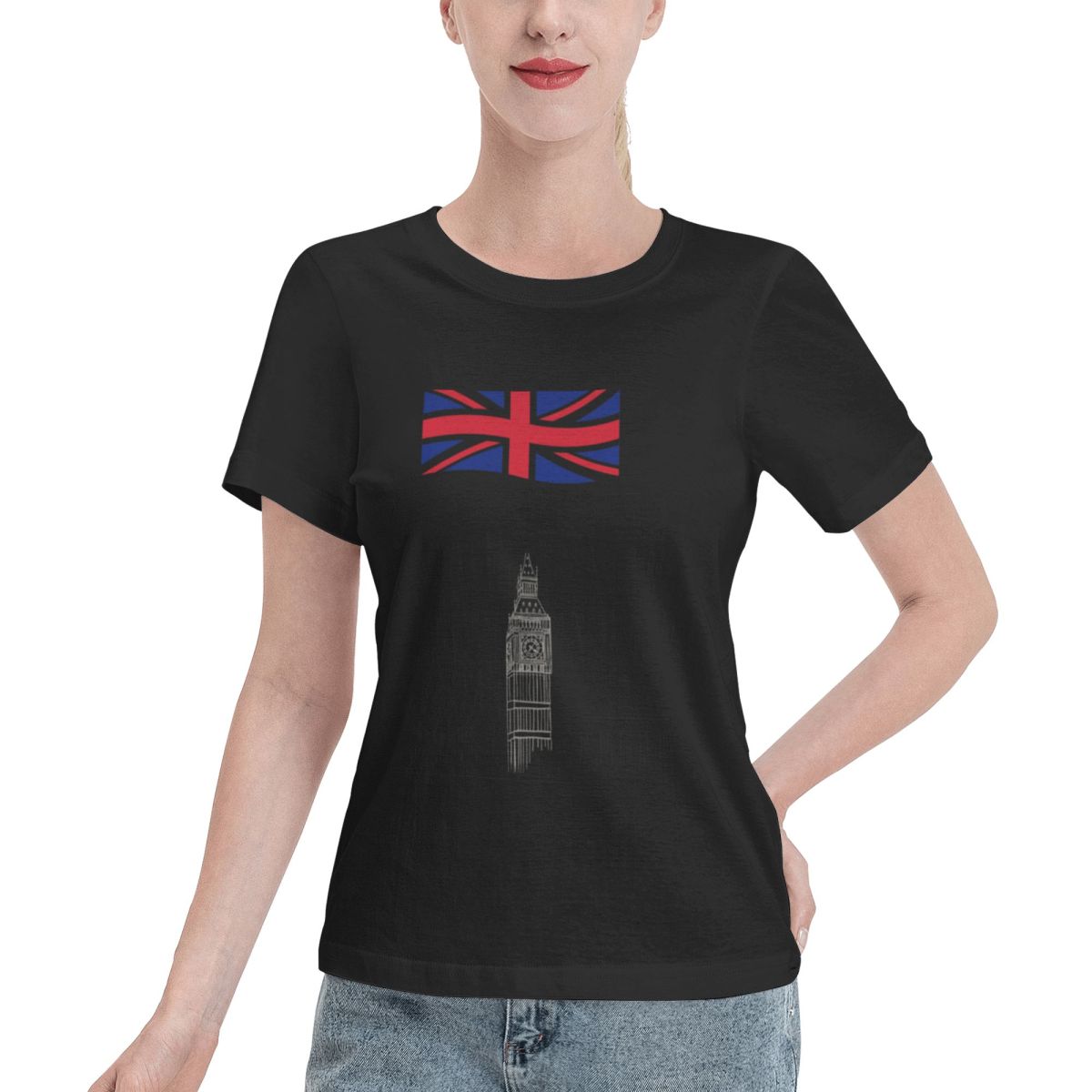 ต้องมีเสื้อยืดผู้หญิงลายผจญภัย - Street Fashion In London บทวิจารณ์และราคา