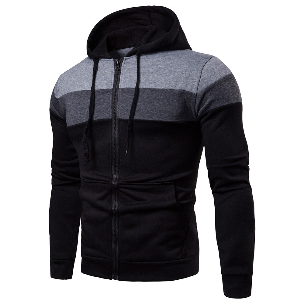 เสื้อฮู้ดผู้ชายแบบแพทช์เวิร์ค  - Street Fashion Fall 2025 บทวิจารณ์และราคา