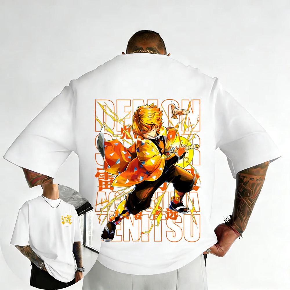 เสื้อยืดลายอนิเมะดาบพิฆาตอสูรไ - Street Fashion In Japan บทวิจารณ์และราคา