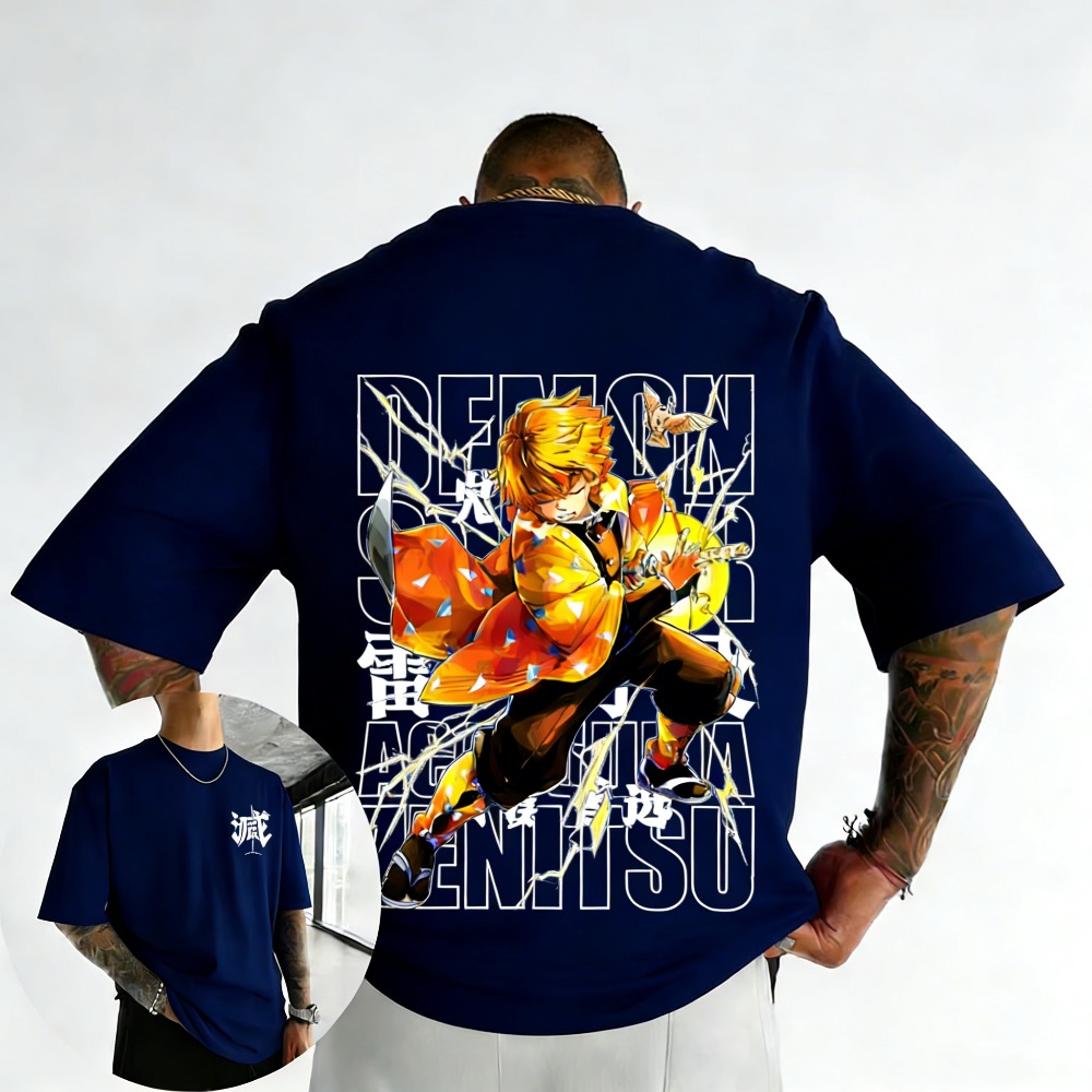 เสื้อยืดลายอนิเมะดาบพิฆาตอสูรไ - Street Fashion In Japan บทวิจารณ์และราคา