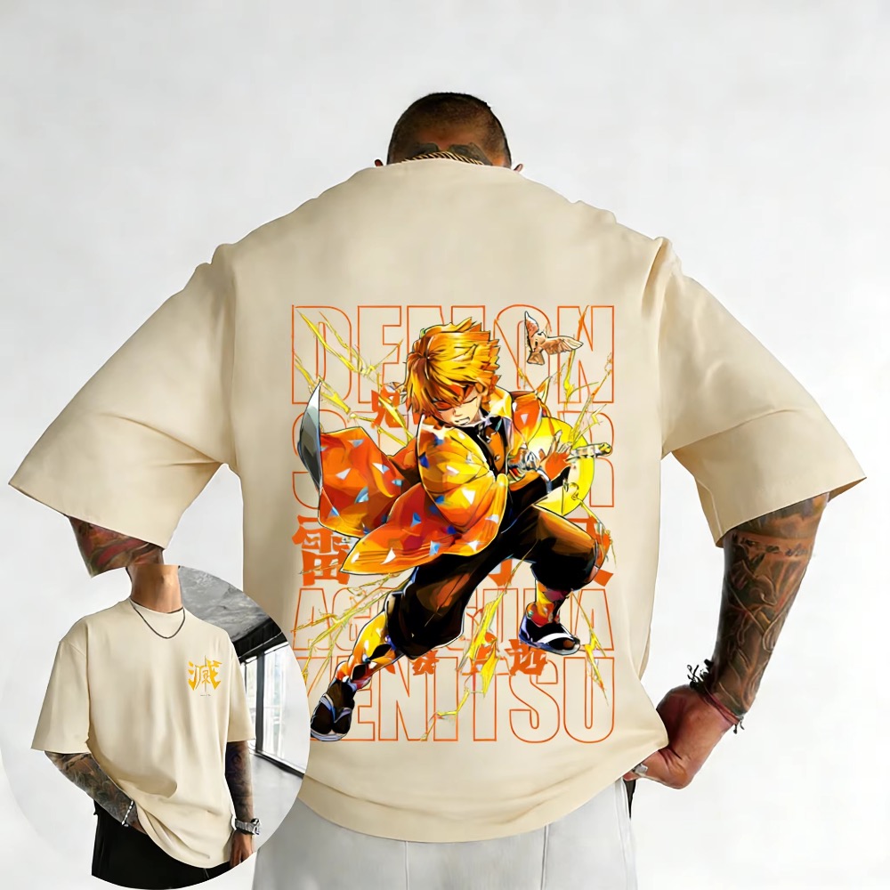 เสื้อยืดลายอนิเมะดาบพิฆาตอสูรไ - Street Fashion In Japan บทวิจารณ์และราคา