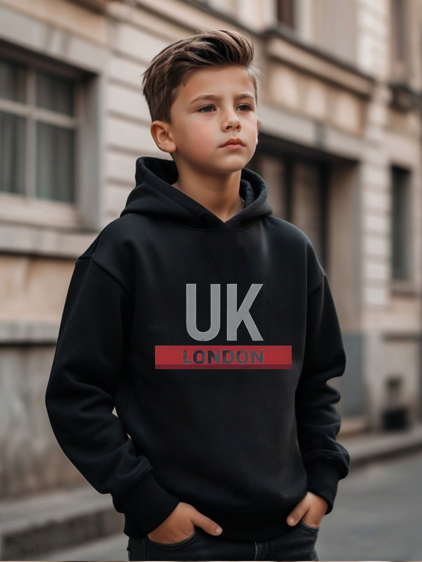 เสื้อฮู้ดพิมพ์ลายจากลอนดอน สหร - Street Fashion In London บทวิจารณ์และราคา