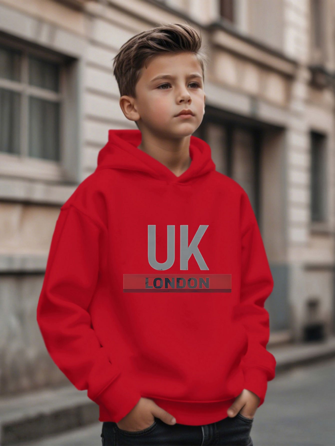 เสื้อฮู้ดพิมพ์ลายจากลอนดอน สหร - Street Fashion In London บทวิจารณ์และราคา