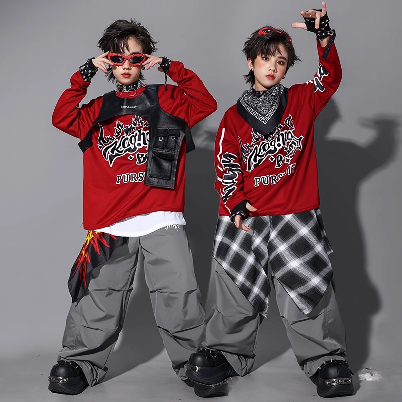 เสื้อสเวตเชิ้ต K-pop สำหรับเด็ - Street Fashion For Boy บทวิจารณ์และราคา
