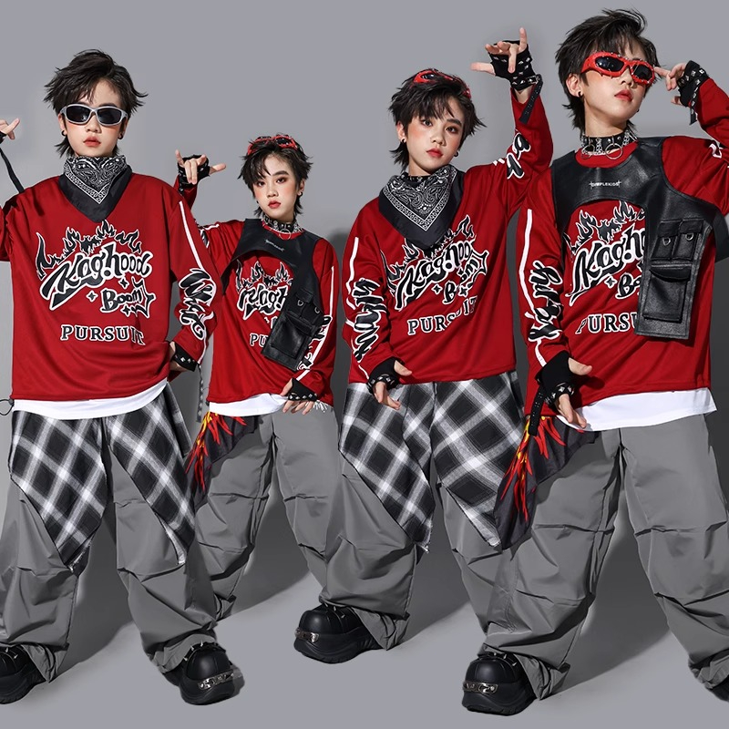 เสื้อสเวตเชิ้ต K-pop สำหรับเด็ - Street Fashion For Boy บทวิจารณ์และราคา