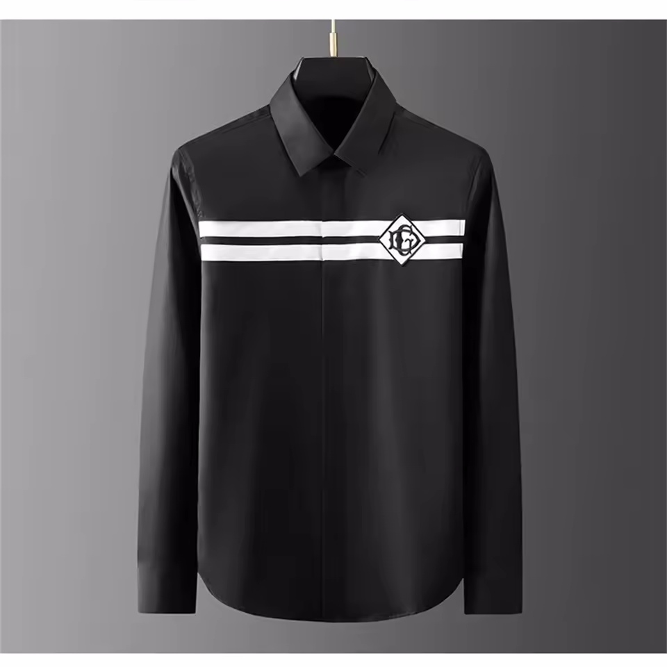 Luxury Basic เสื้อผู้ชายแขนยาว - Street Fashion Shanghai บทวิจารณ์และราคา
