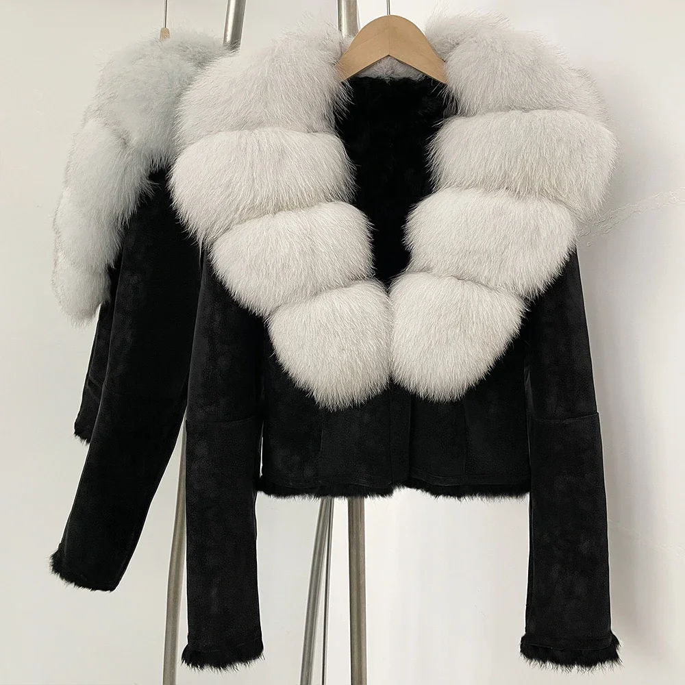 เสื้อโค้ทขนสุนัขจิ้งจอกธรรมชาต - Street Fashion Official บทวิจารณ์และราคา