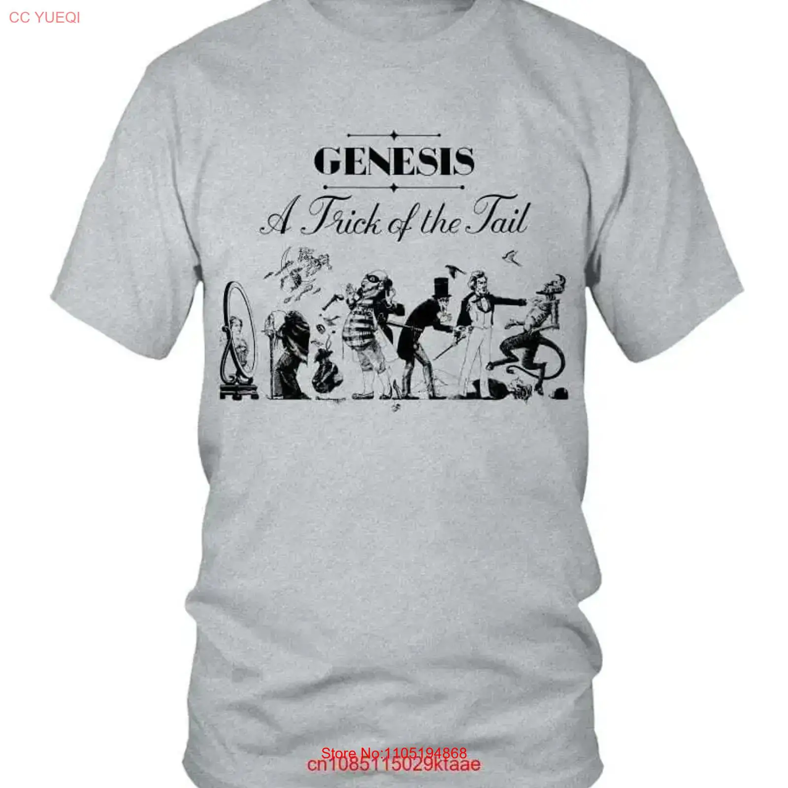 เสื้อยืดวง GENESIS วินเทจ ผ้าซ - Street Fashion Mood บทวิจารณ์และราคา