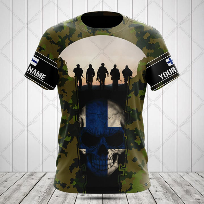 เสื้อยืดกราฟิกธงชาติฟินแลนด์ลำ - Street Fashion Jersey บทวิจารณ์และราคา