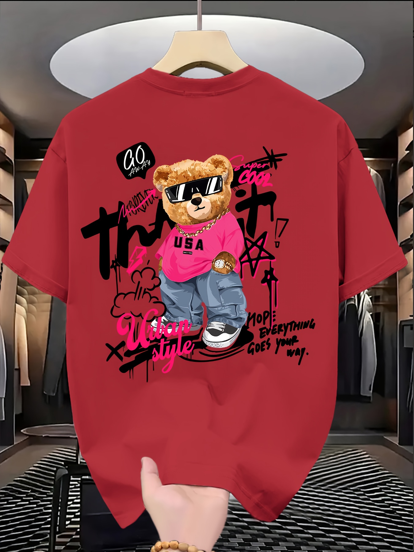 เสื้อยืดแฟชั่นลายหมีน่ารักขายด - Italy Fashion Street บทวิจารณ์และราคา