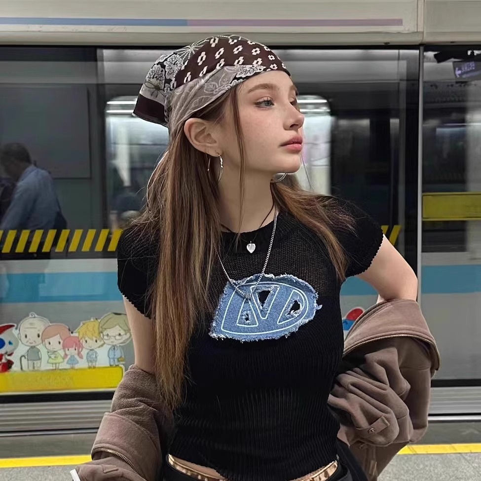 ผ้าพันคอสไตล์อเมริกันย้อนยุค ผ - Street Fashion American บทวิจารณ์และราคา