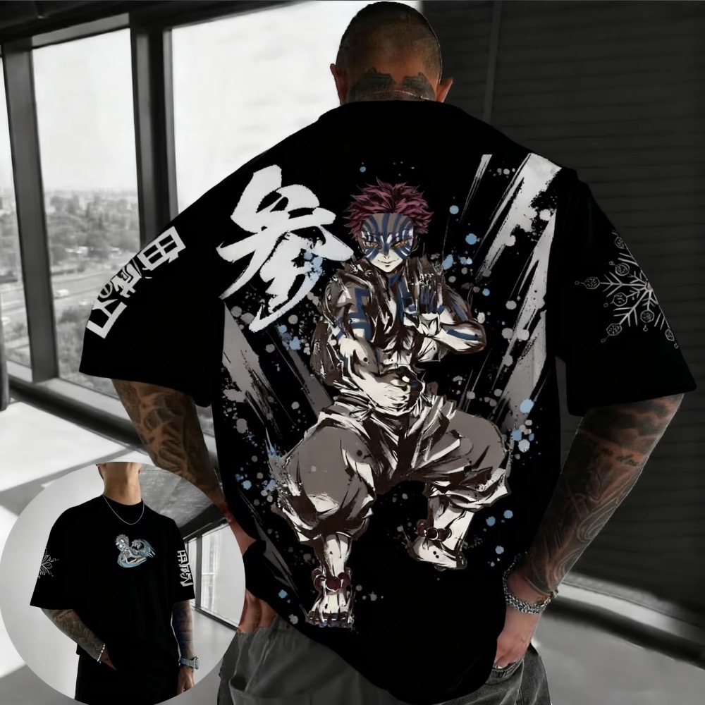 เสื้อยืดลายอนิเมะ Demon Slayer - Street Fashion In Japan บทวิจารณ์และราคา