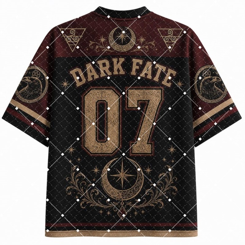 เสื้อยืดคอวีลายพิมพ์แม่มดโชคชะ - Street Fashion Jersey บทวิจารณ์และราคา