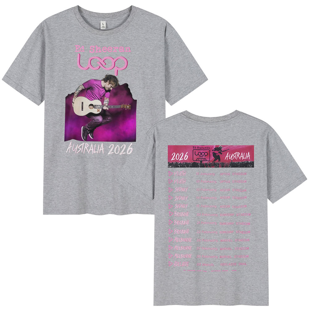 เอ็ด ชีแรน ลูปทัวร์ออสเตรเลีย  - Street Fashion Australia บทวิจารณ์และราคา