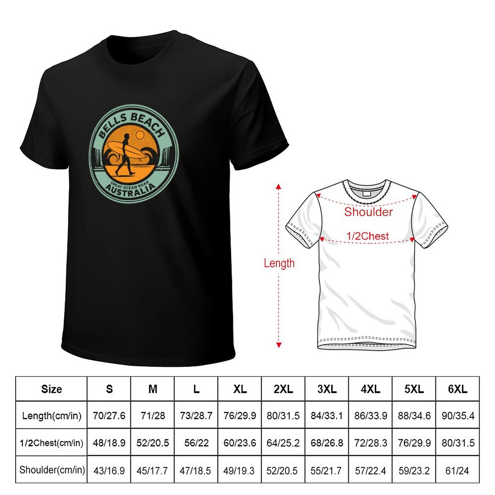 เสื้อยืดแฟชั่นสตรีทลำลอง Bells - Street Fashion Australia บทวิจารณ์และราคา