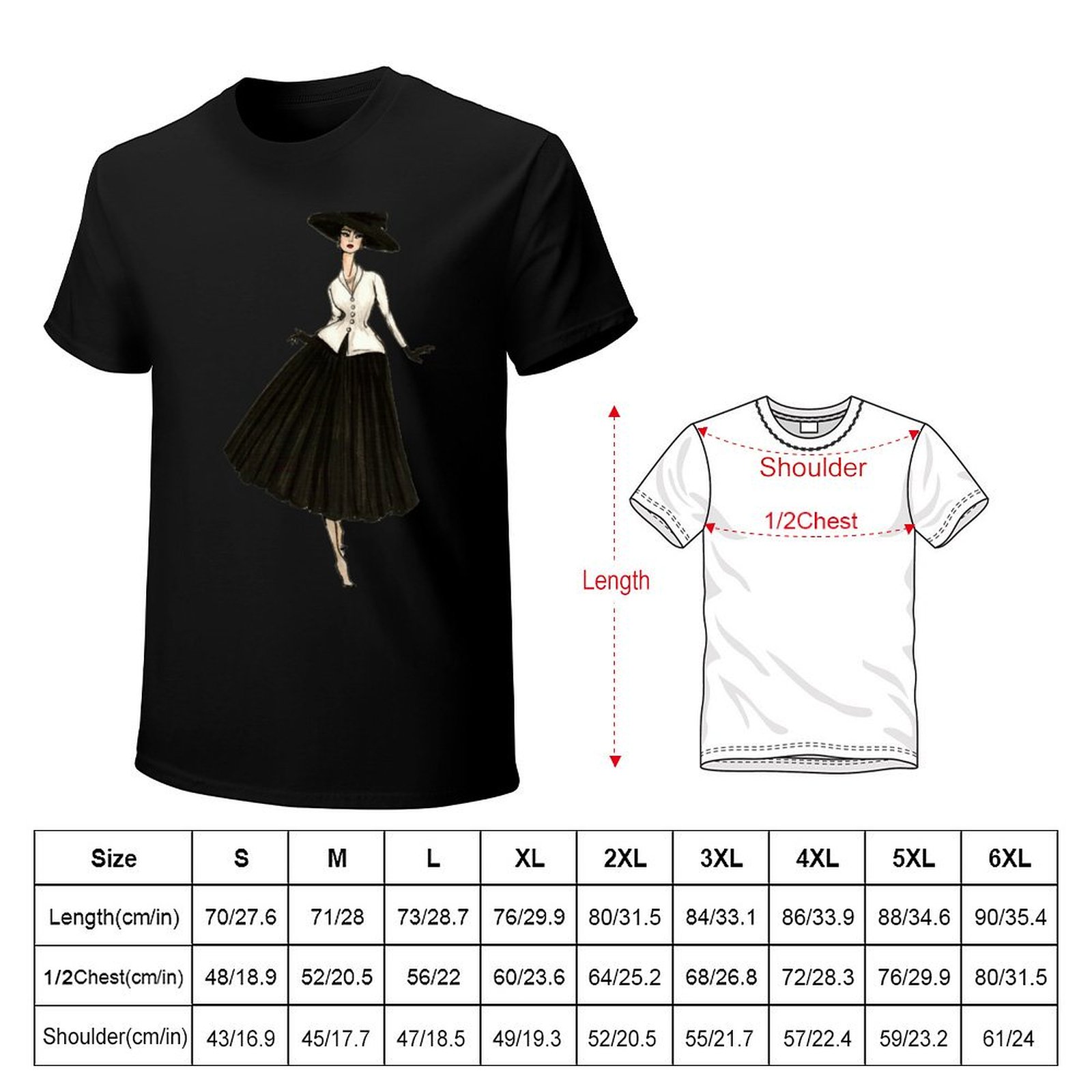 เสื้อยืดลายภาพประกอบแฟชั่นสไตล - Street Fashion In Paris บทวิจารณ์และราคา
