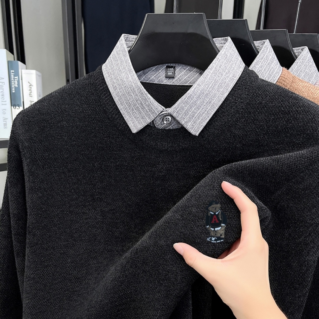 เสื้อสเวตเตอร์ผู้ชายลายหมีคุณภ - Street Fashion In Japan บทวิจารณ์และราคา