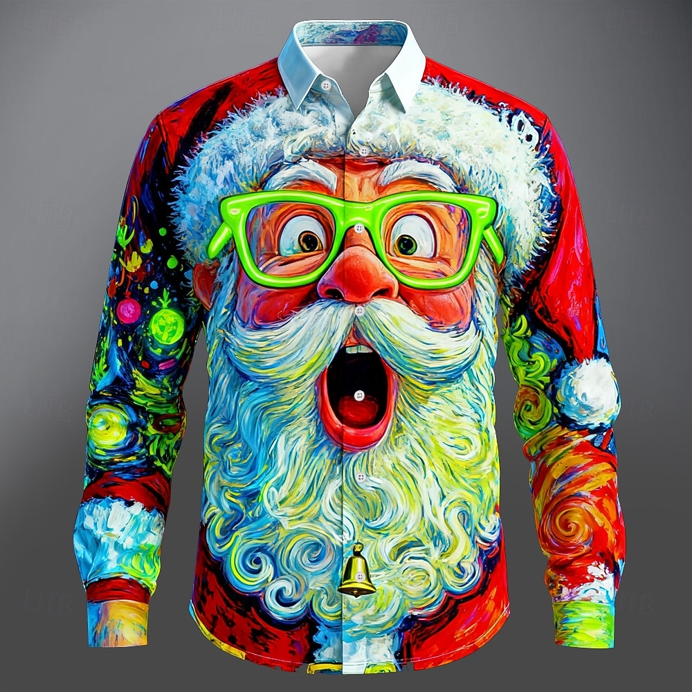 เสื้อเชิ้ตแขนยาวลายกราฟิก 3 มิ - Street Fashion Fall 2025 บทวิจารณ์และราคา
