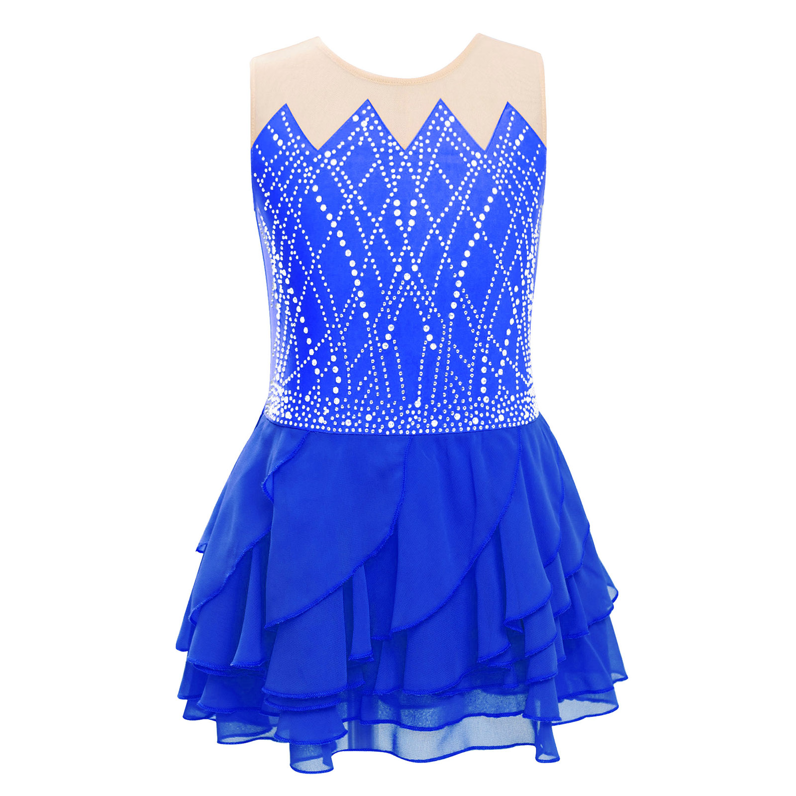 สาวตาข่ายสเก็ตลีลาชุดเต้นรํา L - Street Fashion Kids บทวิจารณ์และราคา