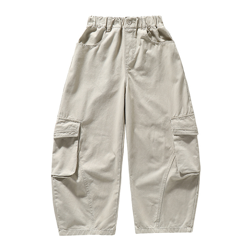 กางเกงคาร์โก้คุณภาพสูงสำหรับเด - Street Fashion Kids บทวิจารณ์และราคา