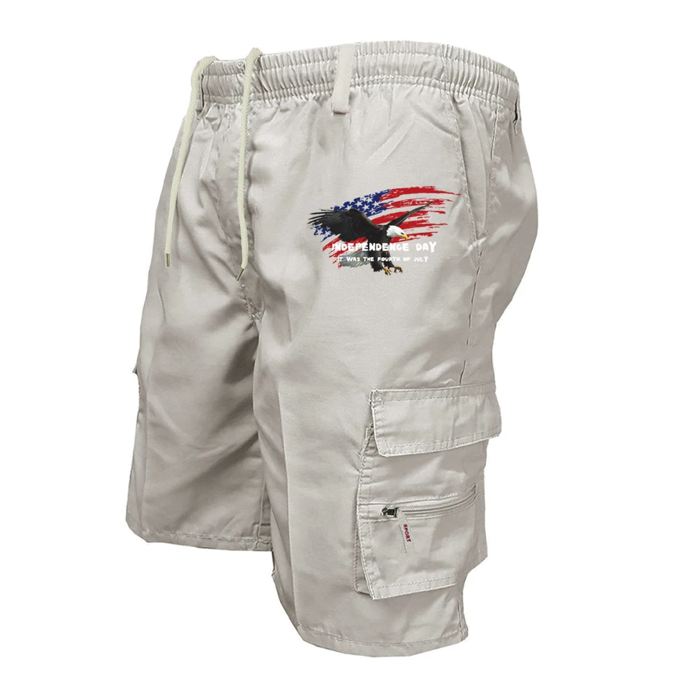 กางเกงขาสั้นคาร์โก้สไตล์ทหารสำ - Street Fashion American บทวิจารณ์และราคา