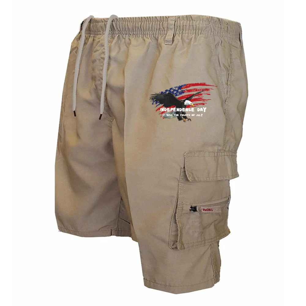 กางเกงขาสั้นคาร์โก้สไตล์ทหารสำ - Street Fashion American บทวิจารณ์และราคา