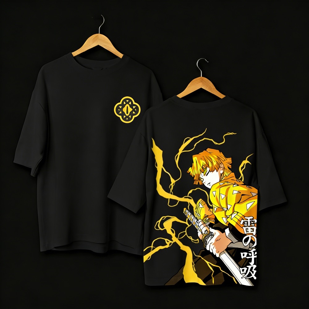 เสื้อยืดลายอนิเมะ Demon Slayer - Street Fashion Kids บทวิจารณ์และราคา