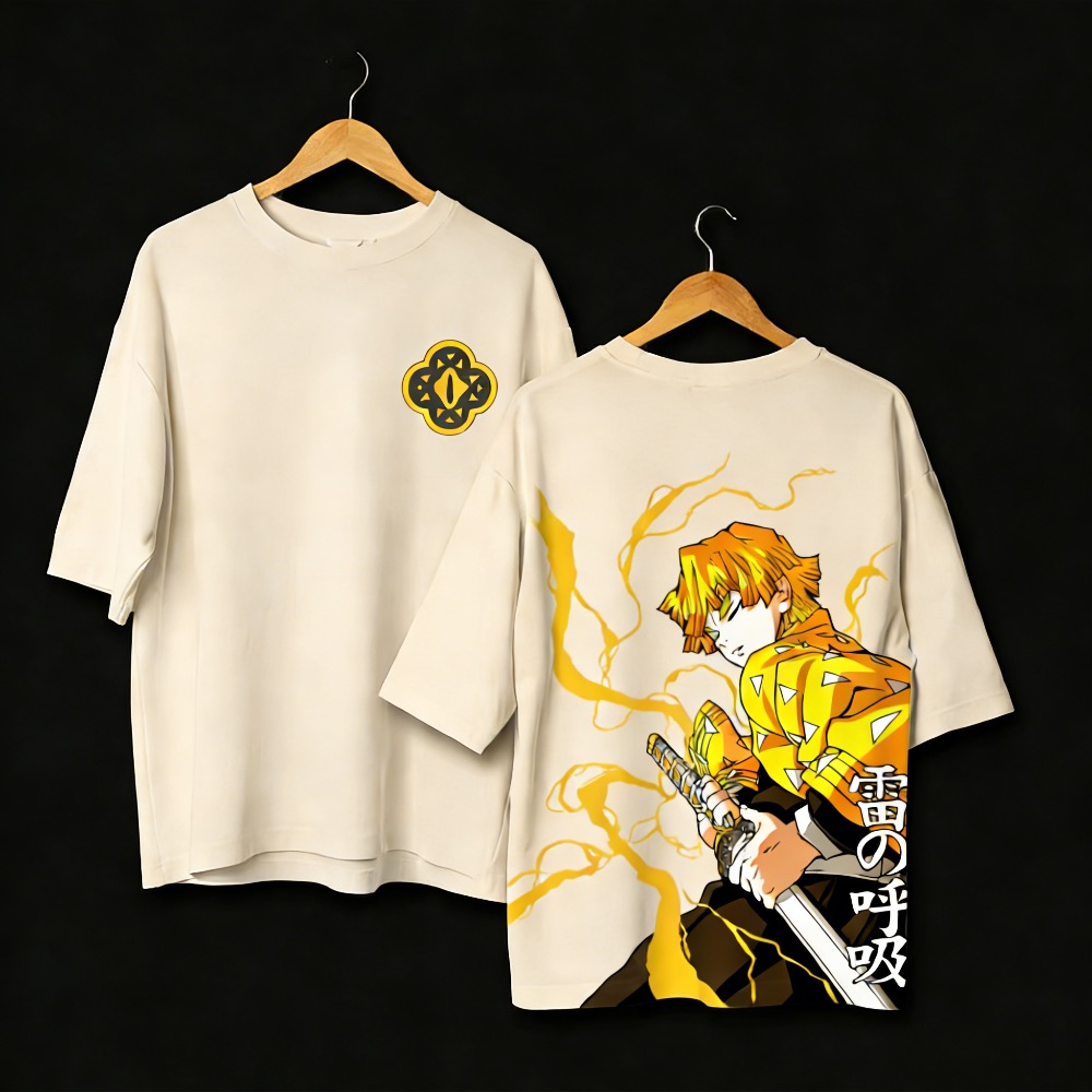 เสื้อยืดลายอนิเมะ Demon Slayer - Street Fashion Kids บทวิจารณ์และราคา