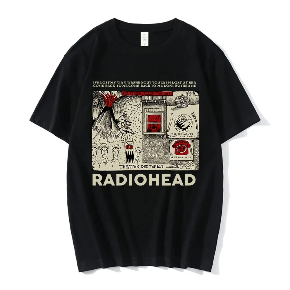 เสื้อยืดวินเทจคลาสสิค Radiohea - Street Fashion For Boy บทวิจารณ์และราคา