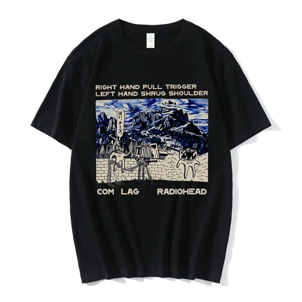 เสื้อยืดวินเทจคลาสสิค Radiohea - Street Fashion For Boy บทวิจารณ์และราคา