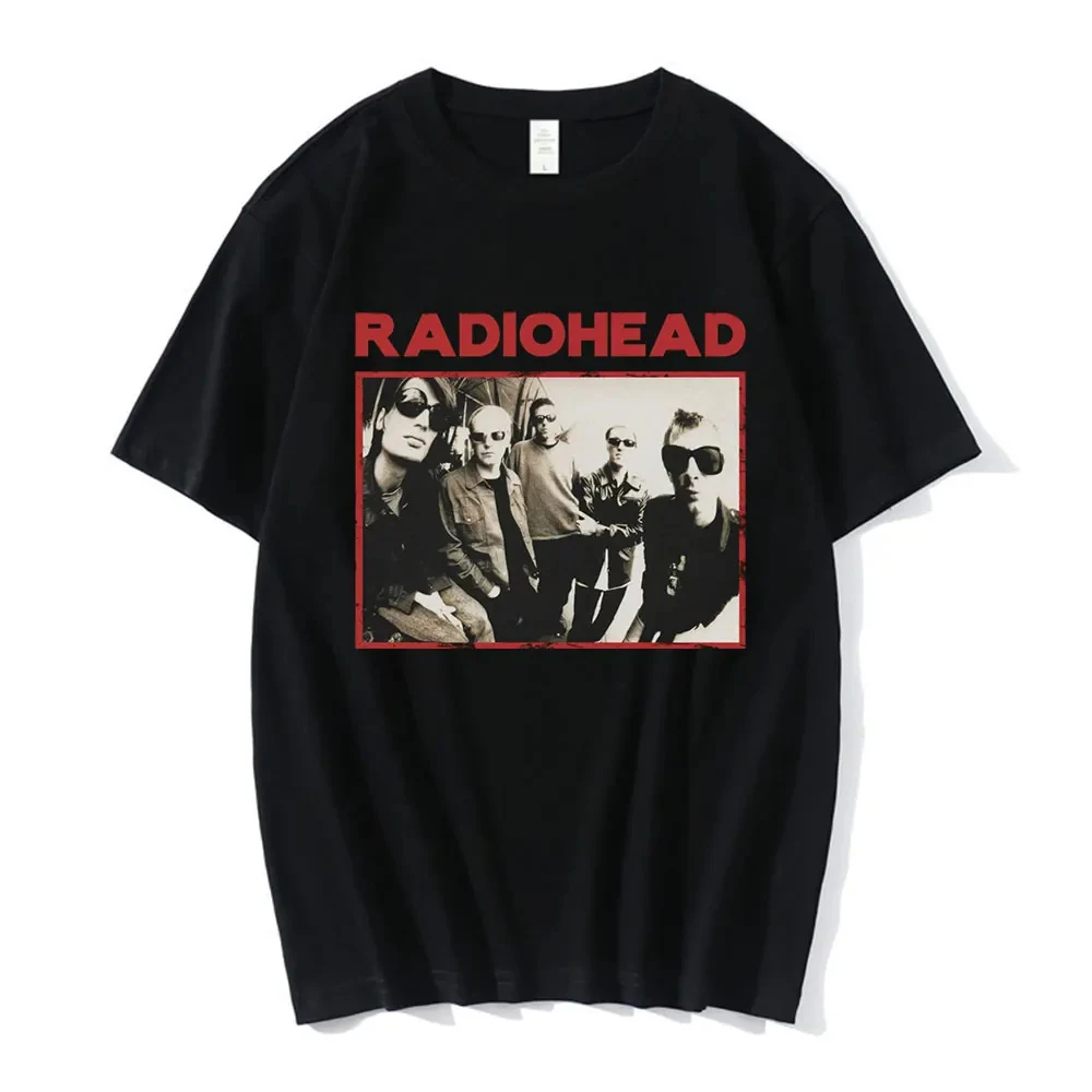 เสื้อยืดวินเทจคลาสสิค Radiohea - Street Fashion For Boy บทวิจารณ์และราคา