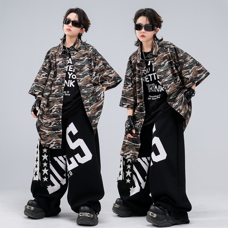 เสื้อผ้าฮิปฮอปใหม่สำหรับเด็กผู - Street Fashion For Boy บทวิจารณ์และราคา