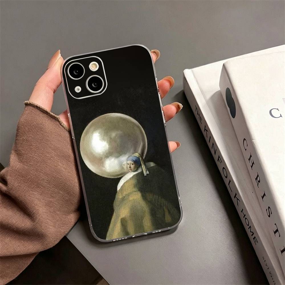 เคสโทรศัพท์ลายสาวน้อยกับต่างหู - Street Fashion Official บทวิจารณ์และราคา